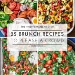 Pin image 2 for brunch recipes round up.
